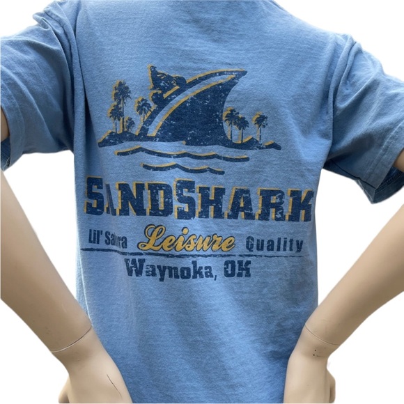 Gildan Ultra Cotton Unisex Sandshark Little Sahara Tee Shirt Size Small - Picture 2 of 6